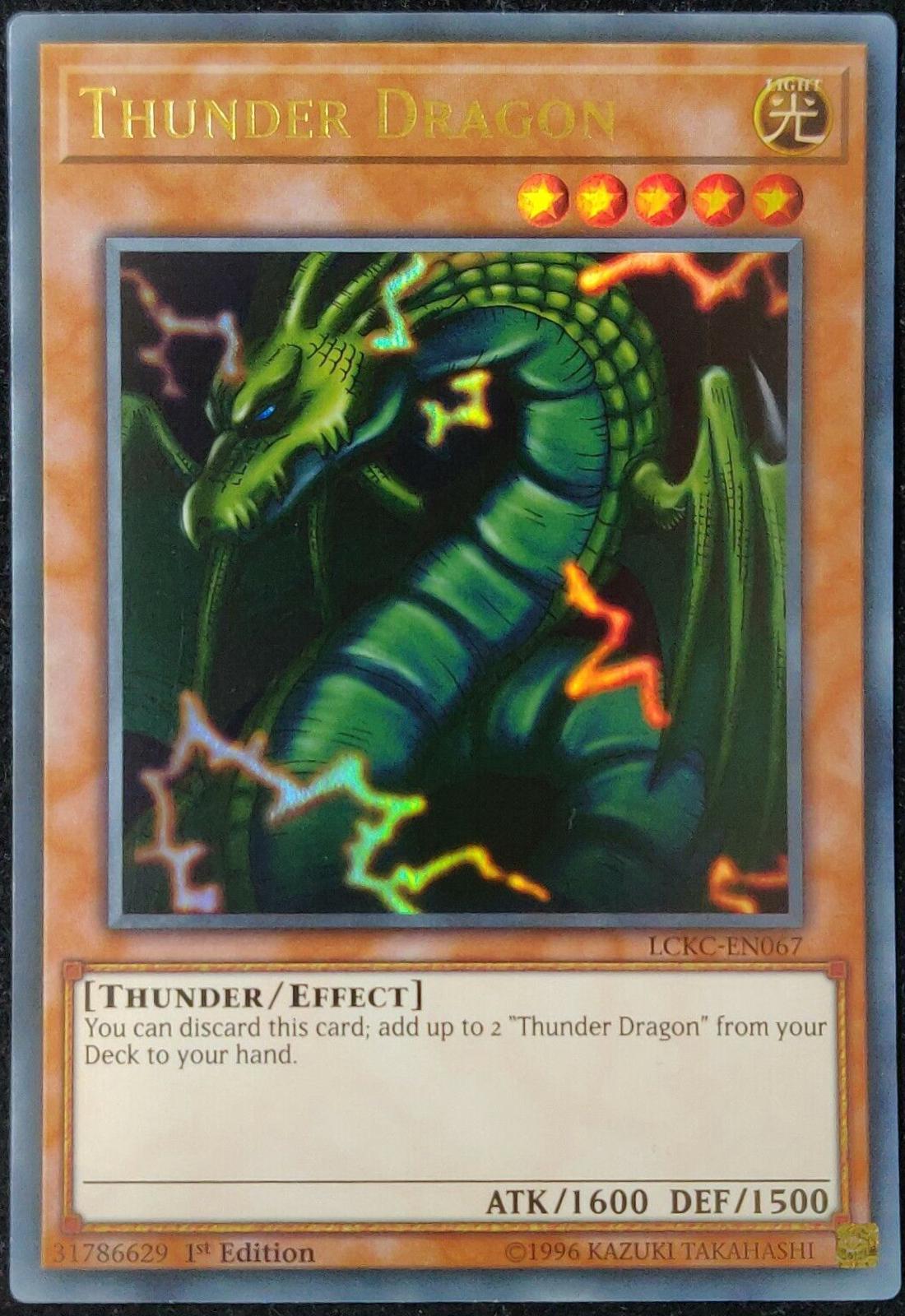 Thunder Dragon [1st Edition] LCKC-EN067