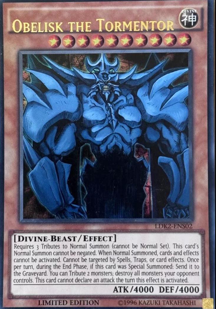 Obelisk The Tormentor [Misprint] LDK2-ENS02