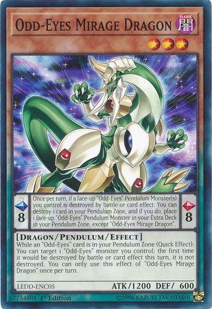 Odd-Eyes Mirage Dragon LEDD-ENC05