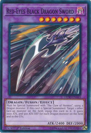 Red-Eyes Black Dragon Sword LEDD-ENA43