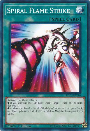 Spiral Flame Strike LEDD-ENC16