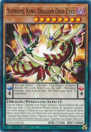Supreme King Dragon Odd-Eyes LEDD-ENC02