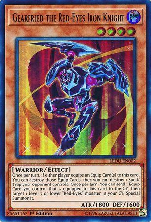 Gearfried the Red-Eyes Iron Knight LEDU-EN002