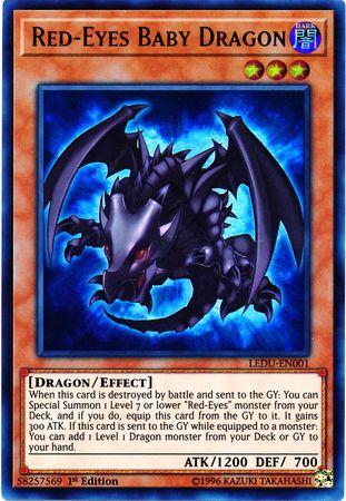 Red-Eyes Baby Dragon LEDU-EN001