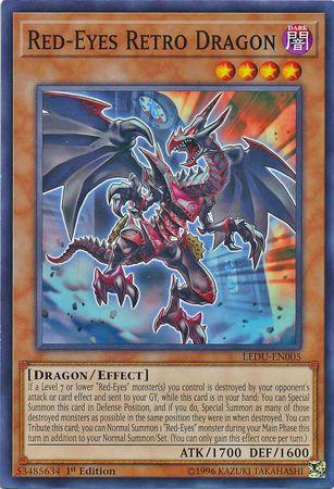 Red-Eyes Retro Dragon LEDU-EN005