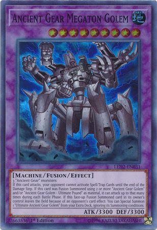 Ancient Gear Megaton Golem LED2-EN031