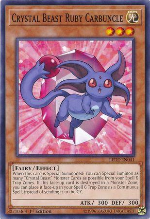 Crystal Beast Ruby Carbuncle LED2-EN041