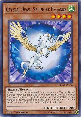 Crystal Beast Sapphire Pegasus LED2-EN042