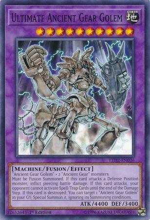 Ultimate Ancient Gear Golem LED2-EN036