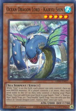 Ocean Dragon Lord - Kairyu-Shin [1st Edition] LED9-EN017