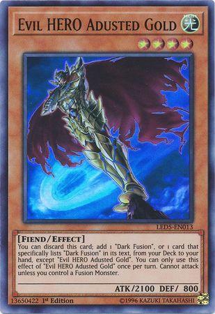 Evil HERO Adusted Gold LED5-EN013