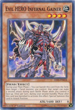 Evil HERO Infernal Gainer LED5-EN018