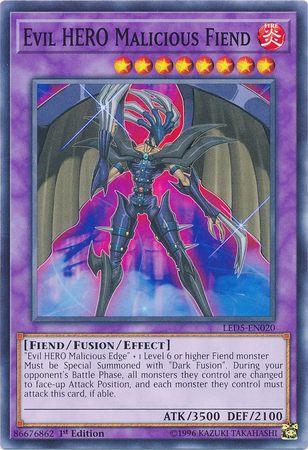 Evil HERO Malicious Fiend LED5-EN020