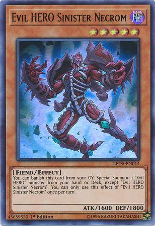 Evil HERO Sinister Necrom LED5-EN014