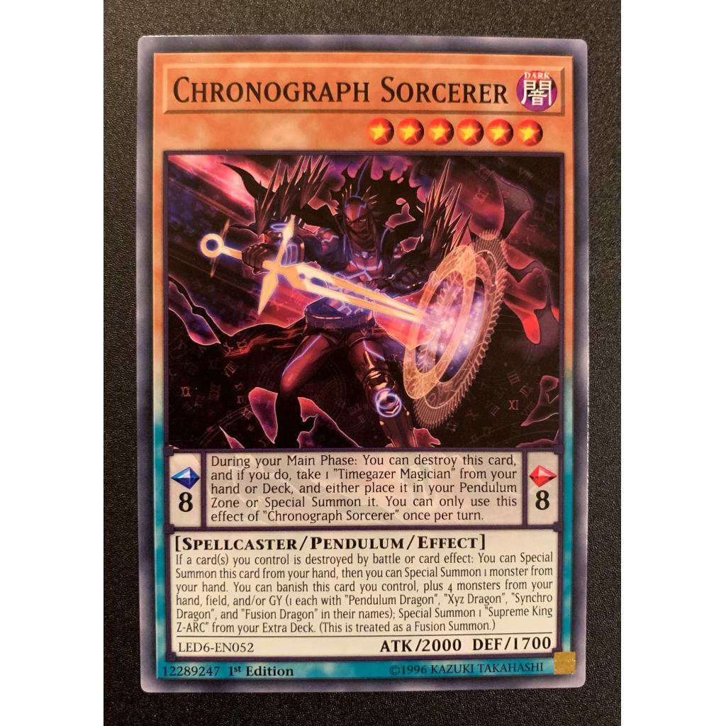 Chronograph Sorcerer [1st Edition] LED6-EN052