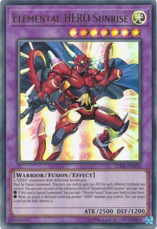 Elemental HERO Sunrise LED6-EN012