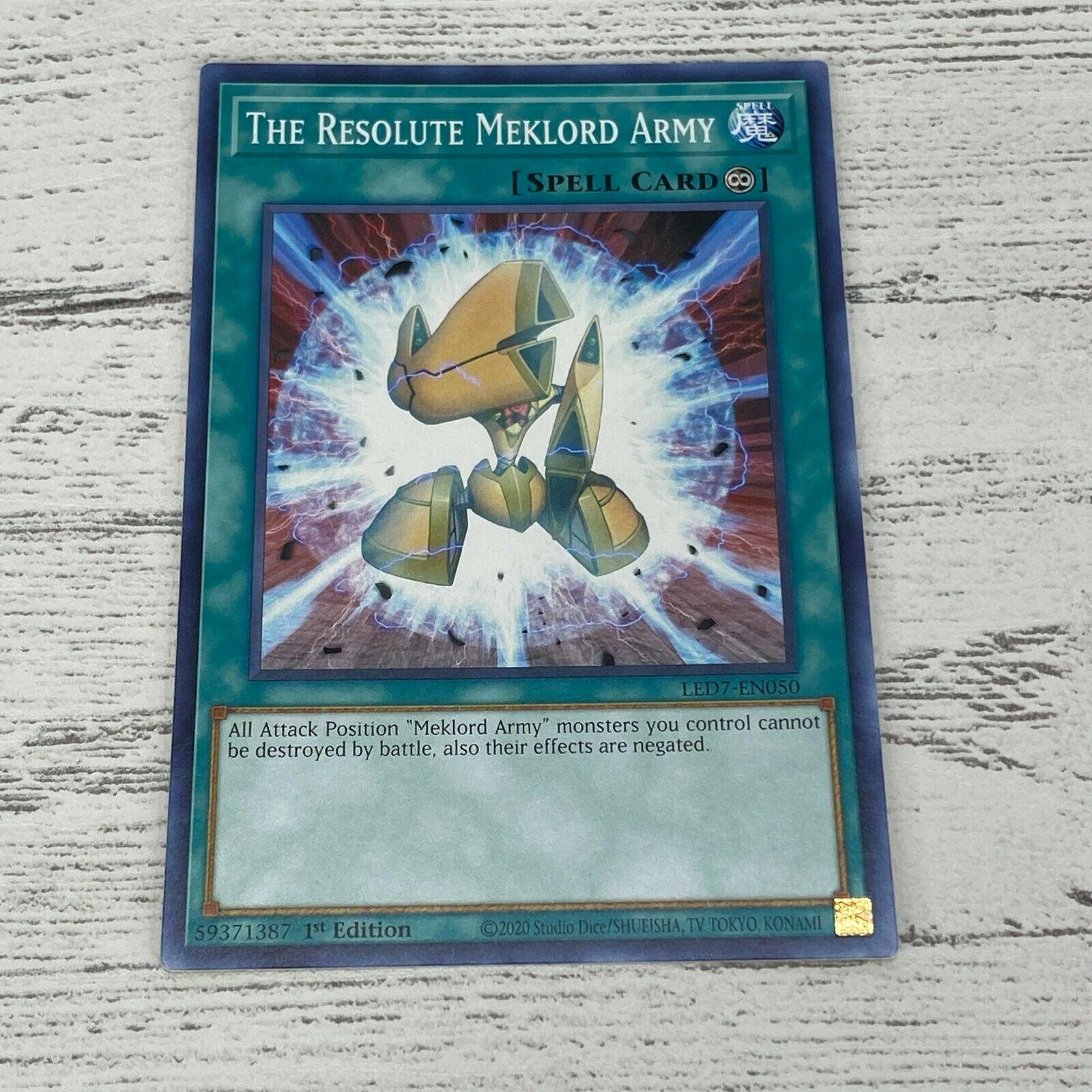 The Resolute Meklord Army LED7-EN050