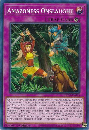 Amazoness Onslaught [1st Edition] LDS1-EN025