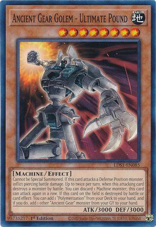 Ancient Gear Golem - Ultimate Pound [1st Edition] LDS1-EN085
