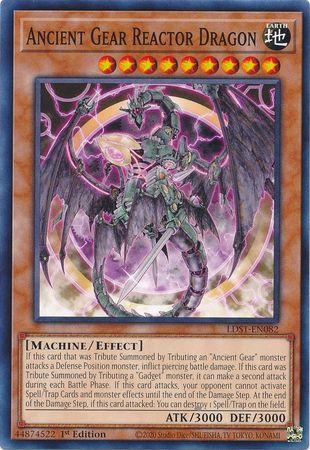Ancient Gear Reactor Dragon [1st Edition] LDS1-EN082