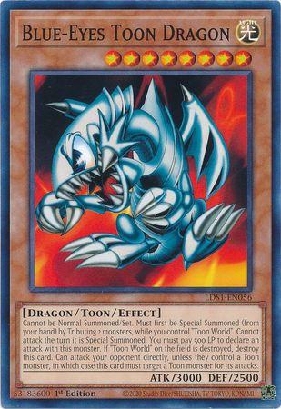 Blue-Eyes Toon Dragon [1st Edition] LDS1-EN056
