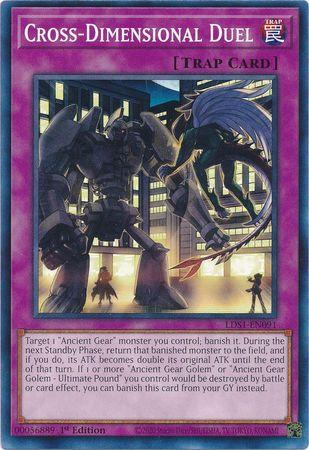 Cross-Dimensional Duel [1st Edition] LDS1-EN091