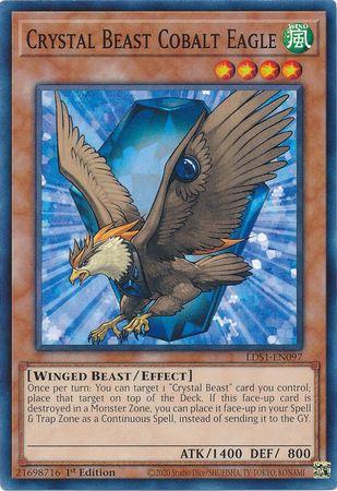 Crystal Beast Cobalt Eagle [1st Edition] LDS1-EN097