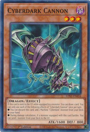 Cyberdark Cannon [1st Edition] LDS1-EN034