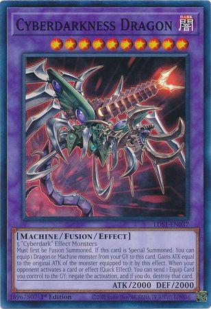 Cyberdarkness Dragon [1st Edition] LDS1-EN037