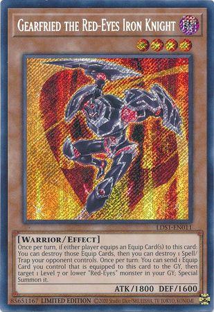 Gearfried the Red-Eyes Iron Knight [1st Edition] LDS1-EN011