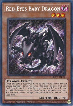 Red-Eyes Baby Dragon [1st Edition] LDS1-EN010