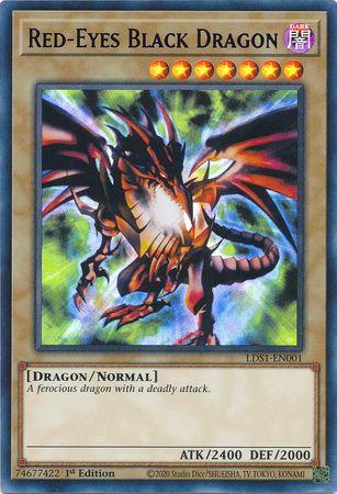 Red-Eyes Black Dragon [1st Edition] LDS1-EN001