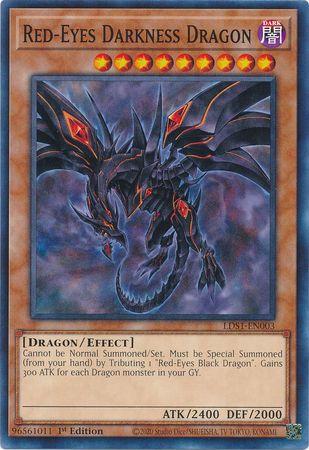 Red-Eyes Darkness Dragon [1st Edition] LDS1-EN003