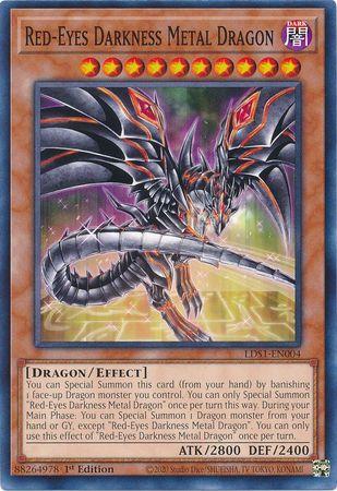Red-Eyes Darkness Metal Dragon  [1st Edition] LDS1-EN004