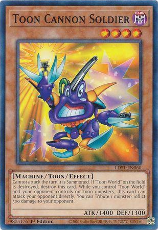 Toon Cannon Soldier [1st Edition] LDS1-EN060