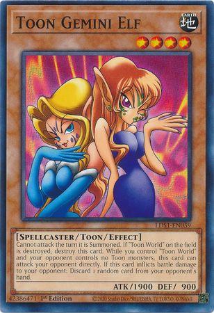 Toon Gemini Elf [1st Edition] LDS1-EN059