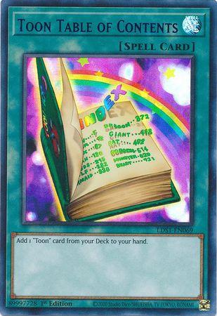 Toon Table of Contents [1st Edition] LDS1-EN069