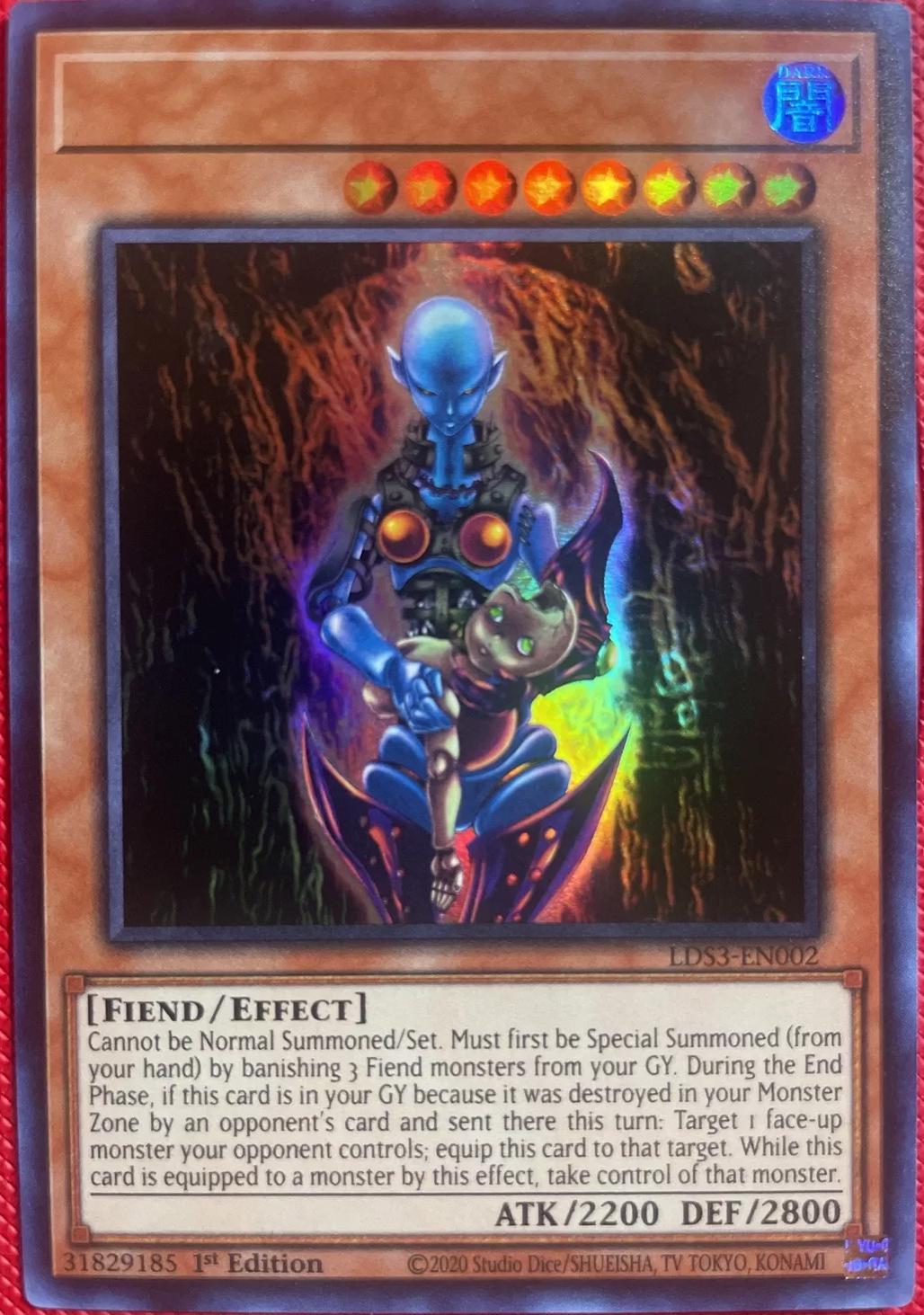 Dark Necrofear [Misprint] LDS3-EN002