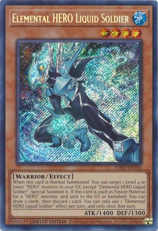 Elemental HERO Liquid Soldier LDS3-EN103