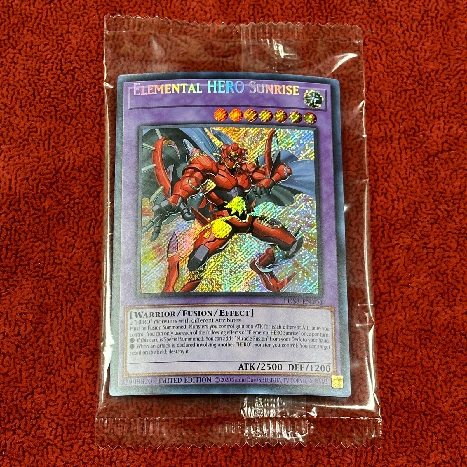 Elemental HERO Sunrise [Misprint] LDS3-EN104