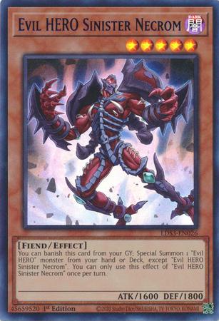 Evil HERO Sinister Necrom LDS3-EN026