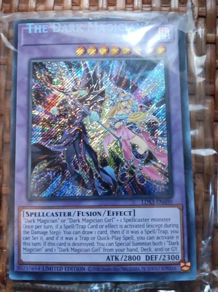 The Dark Magicians [Misprint] LDS3-EN090