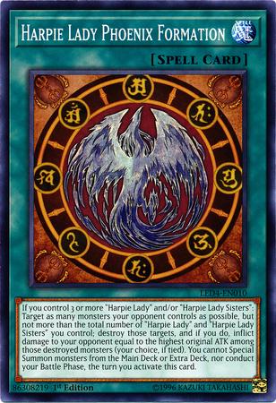 Harpie Lady Phoenix Formation LED4-EN010