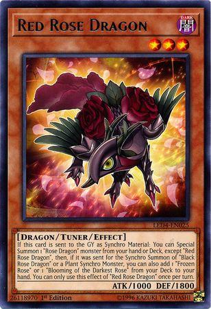 Red Rose Dragon LED4-EN025