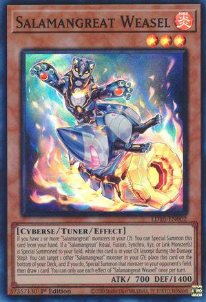 Salamangreat Weasel LD10-EN002