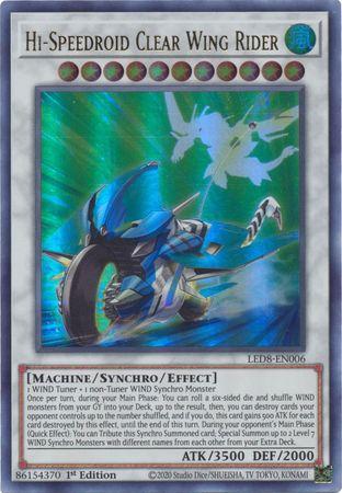 Hi-Speedroid Clear Wing Rider LED8-EN006