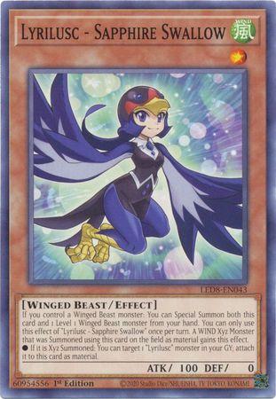 Lyrilusc - Sapphire Swallow LED8-EN043