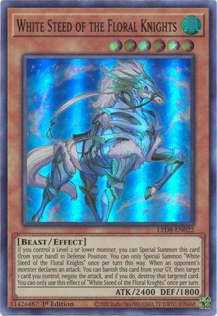White Steed of the Floral Knights LED8-EN022