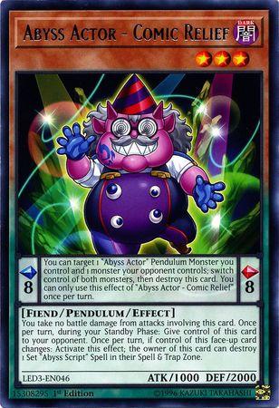 Abyss Actor - Comic Relief LED3-EN046