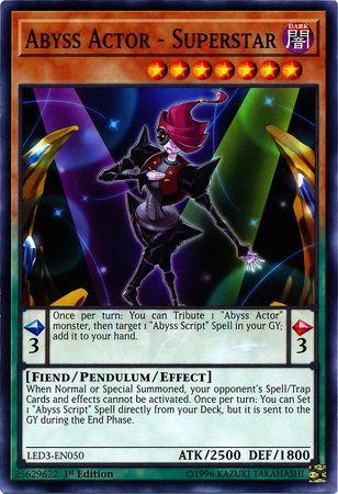 Abyss Actor - Superstar LED3-EN050